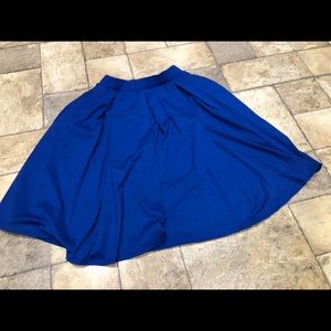 Royal blue Madison skirt